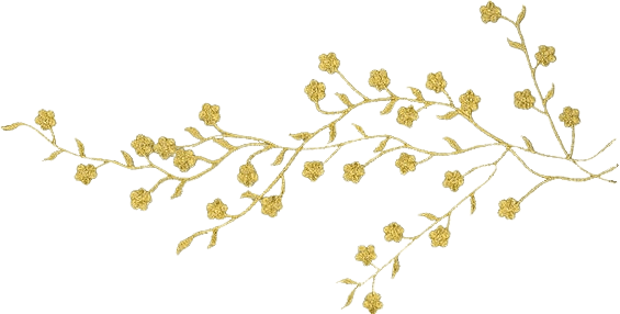 Decoración floral superior